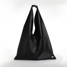 Bag Women's Shoper on the button, black color