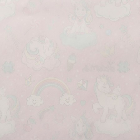 A set of packaging paper, glossy "unicorn on the cloud", 50 × 70 cm, 2 sheets-3