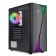 The GMNG OGC-G120 case is black without ATX 5x120mm 2xusb2.0 1xusb3.0 Audio Bott PSU BP