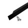 Furniture handle CAPPIO, M/O = 128 mm, length 200 mm, black color