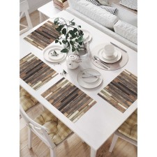 A set of napkins for setting the table 