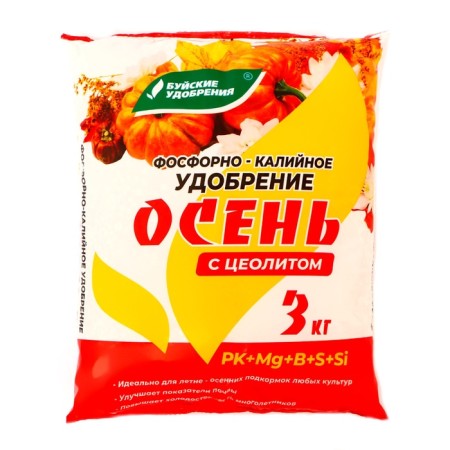 Fertilizer "violent fertilizers", phosphorus-potassium, "autumn", 3 kg