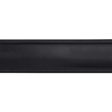 Border tape, 0.11 × 10 m, thickness 1 mm, plastic, black, kanta-10