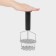 Magistro adagio potato puff, stainless steel, black color