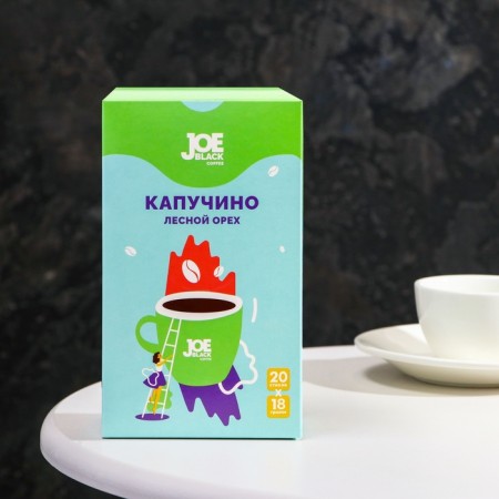Drink Coffee Soluble JoE Black Coffee "Cabricop Forester", 18 g-1