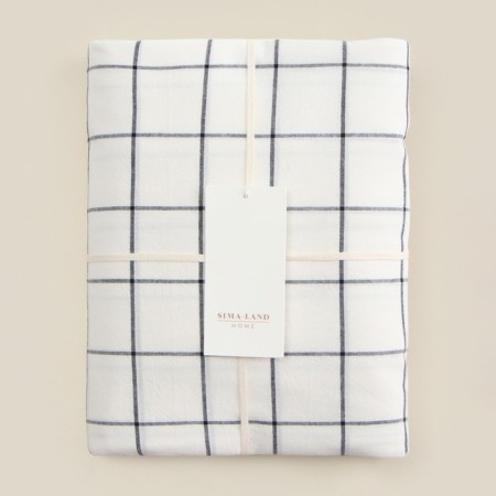 SL Home SL Home Cotton 140*200+30 cm, cell/gray, 100% greedy cotton-3
