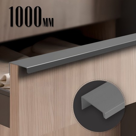 Handle Cappio RT001, l = 1000, m/o 960, graphite color-1