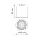 DIOD lamp, 12W LED, 4000K, white color
