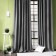 Set of curtains "Baddy", size 200 x 270 cm - 2 pcs, picking up - 2 pcs, black