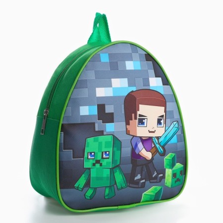 A set with a backpack and children's manuals "Minecraft", 23*20.5 cm-1