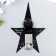 Metal keychain "Carabin. Clear lines" black, silver
