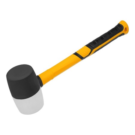 Rubber Kiyanka Denzel 11102, black and white, fiberglass handle with tpr coating, 450 g