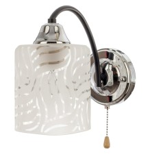 Bra Stews light 50578/1wcr+bk wt, 1x60W, E27, 23.5x11x21 cm, color chromium