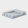 Tray for cutlery, 5 departments, 35.5 × 26 × 5 cm, color gray color