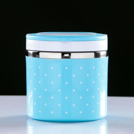 Lunch box with compartments for food, container for food "Toloza", 630 ml, 11.5 x 11 x 11 cm
