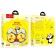 Hoco W31 headphones "Panda", wired, invoices, 85 dB, jack 3.5 mm, 1.2 m, yellow-red