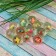 Rubber ball "Fruits", 2.7 cm, species mix