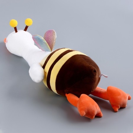 Soft toy "Goose" in a bee suit, 70 cm-3