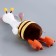 Soft toy "Goose" in a bee suit, 70 cm