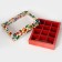 New Year. Box under 12 sweets "Happy New Year", 19 x 15 x 3.6 cm, confectionery packaging