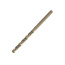 Tundra metal drill, HSS-CO (5% cobalt), cylindrical shank, 4.8 mm