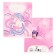 Notebook in a ruler of 12 sheets, 5 types of mix, cover coated cardboard, Minnie Mouse and unicorn