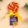 Lollipop on the stick "New Year's fairy tale", taste: Mandarin, 15 g.