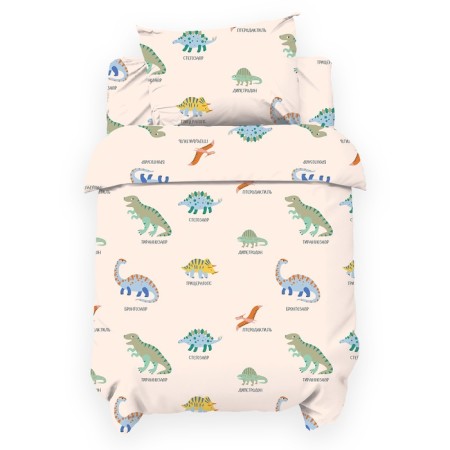 Board "Baby I" dinosaurics 112*143 cm, 60*120+20 cm, 40*60 cm, calico 125 g/m2, hl 100%-1