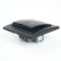 Switch (switch) electric 2-clavy, stekker series Erna, PSW10-9008-03, black 1022451