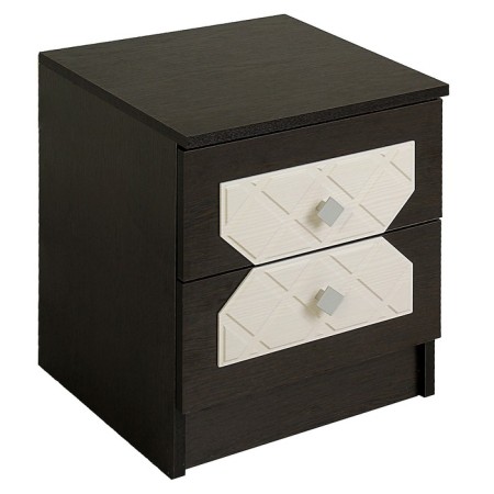 Bedside table Nicole 400x390x470 wenge/light larch