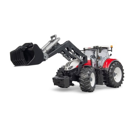 Steyr 6300 Terrus CVT tractor, with a loader-2