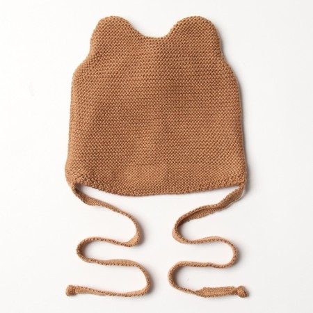 Children's hat minku rr 48-50, brown color-5
