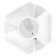 Organizer stand for the office of 10 departments, Istanm "Maxi Desk", plastic, rotating, white