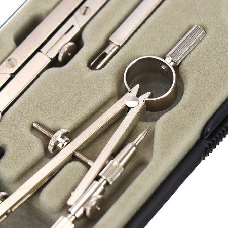 Ready-made KOH-I-NOOR 6902, 6 items, professional, compass 140 mm, in a plastic case-3