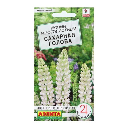 Flowers of Lupine "Sugar head", 7 pcs