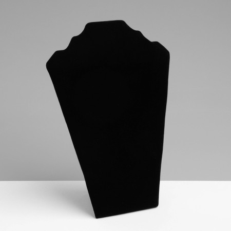Bust for jewelry, 15 × 6 × 23 cm, h = 23 cm, black color-2