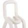 Garden Metal Metal Metal Carrier/Fabric, White 35x48x78 cm