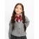 Cardigan Children's Knit, height 146 cm, gray color