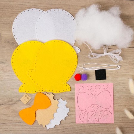 Set for creating Easter suspension 2 pcs. "Sheep"-1
