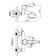 Bath mixer D&K Rhein Marx DA1393501, single -leaf, chromium
