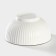 Ceramic "Illusion", 850 ml, white and gray color