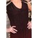 Female suit, size 46, burgundy color