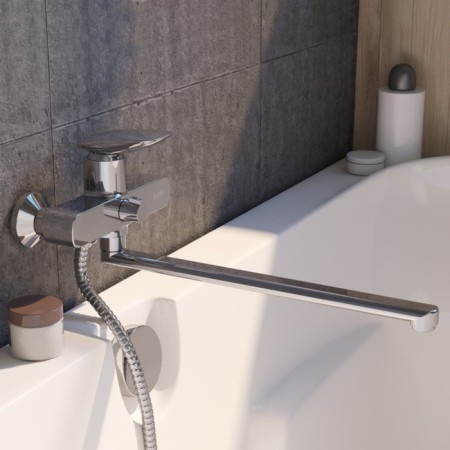 IDDIS StOSB00i10wa bath mixer, long spout, chrome-9