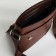Male bag, brown color