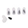 Rubbed self -tapping screw for repairing tires, 11.7 × 5.3 mm, set 5 pcs