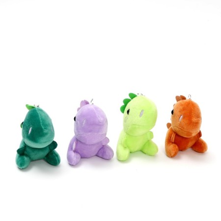 Soft toy "Dragon" on a key fob, color mix