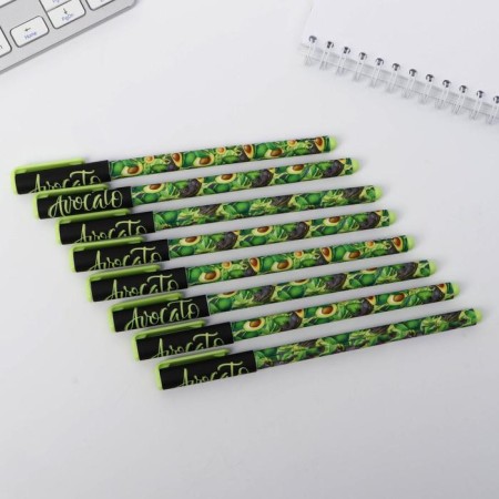 Handle Blood Blue Paste 0.7 mm with Avocato cap plastic software, price per 1pc-2