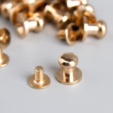 Handle for casket metal gold set 10 pcs 0.7x0.8 cm