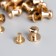 Handle for casket metal gold set 10 pcs 0.7x0.8 cm