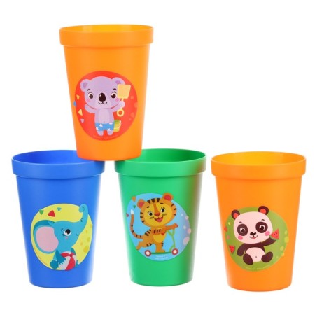 Children's glass "Funny Africa." 180 ml, species mix-5
